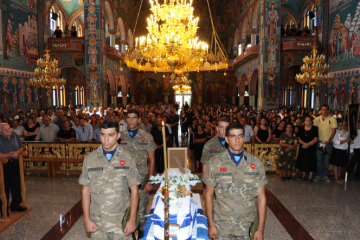 Κηδεία Αγνοουμένου Αντώνη Παντελή (Ράφτη) - 8 Σεπτεμβρίου 2013