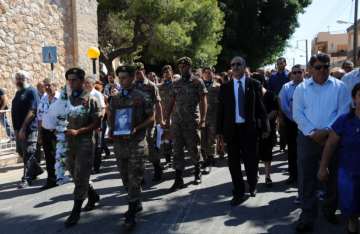 Κηδεία Αγνοουμένου Αντώνη Παντελή (Ράφτη) - 8 Σεπτεμβρίου 2013